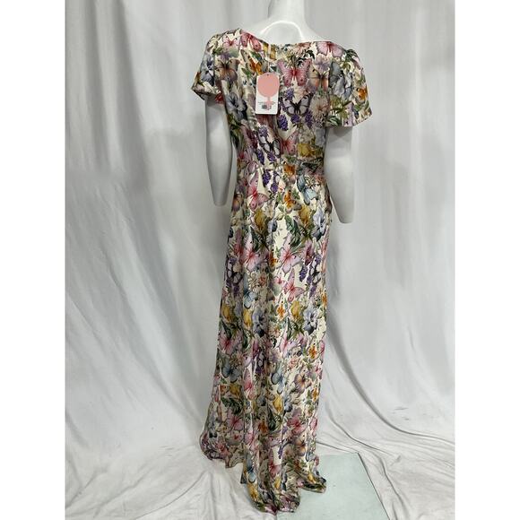 Butterfly Botanics Flutter Slip dress - Picture 3 of 5